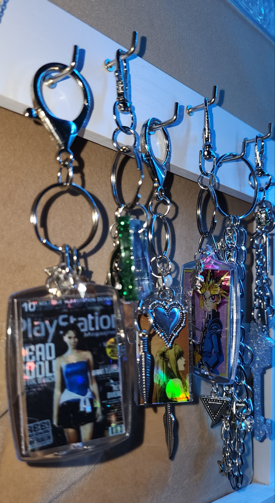 Resident Evil Coquette Keychain (Gyaru Girl)