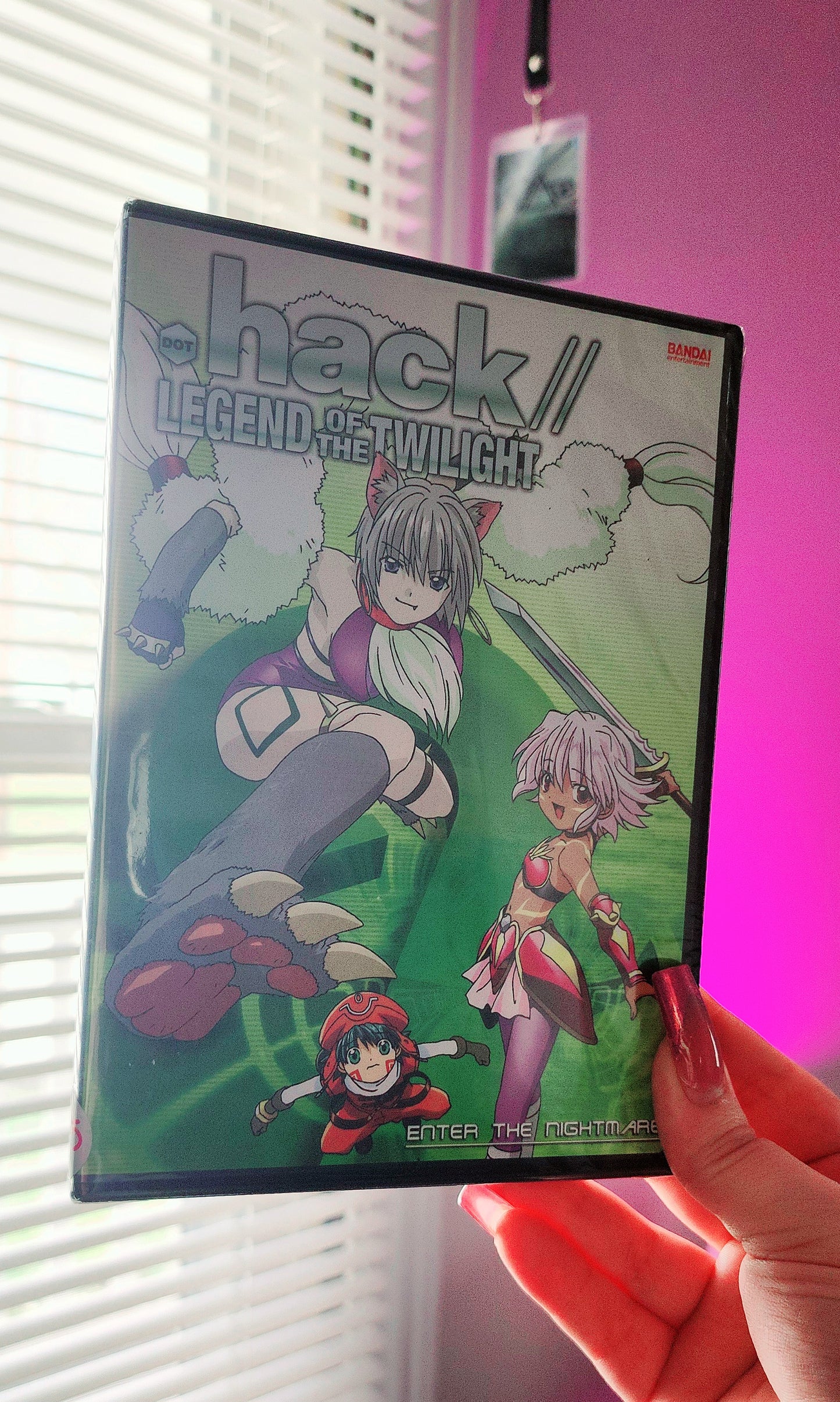 .hack// Legend of the Twilight - Enter the Nightmare DVD 2004 (NEW SEALED- RETRO CLEARANCE)
