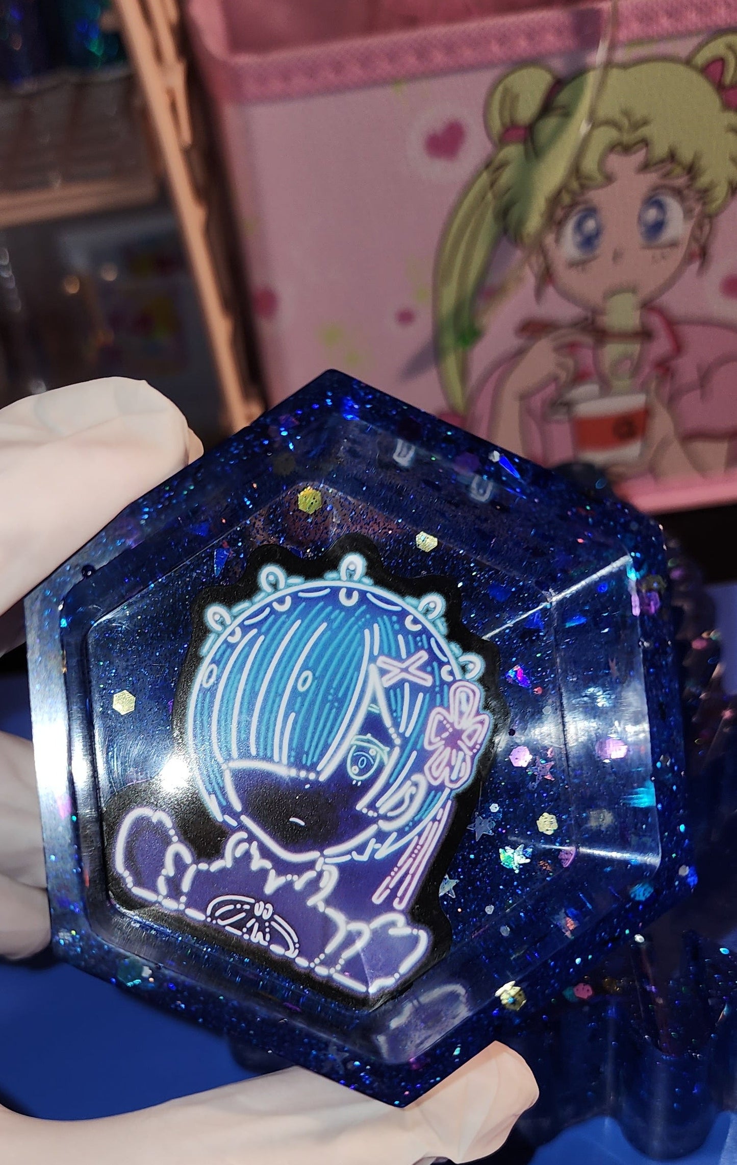 Custom Character Stash & Ash Box (Gyaru, Smoke Shop, Sakura)