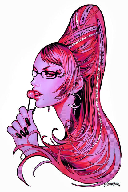 Bayonetta Holographic Sticker Pack (Set of 10)