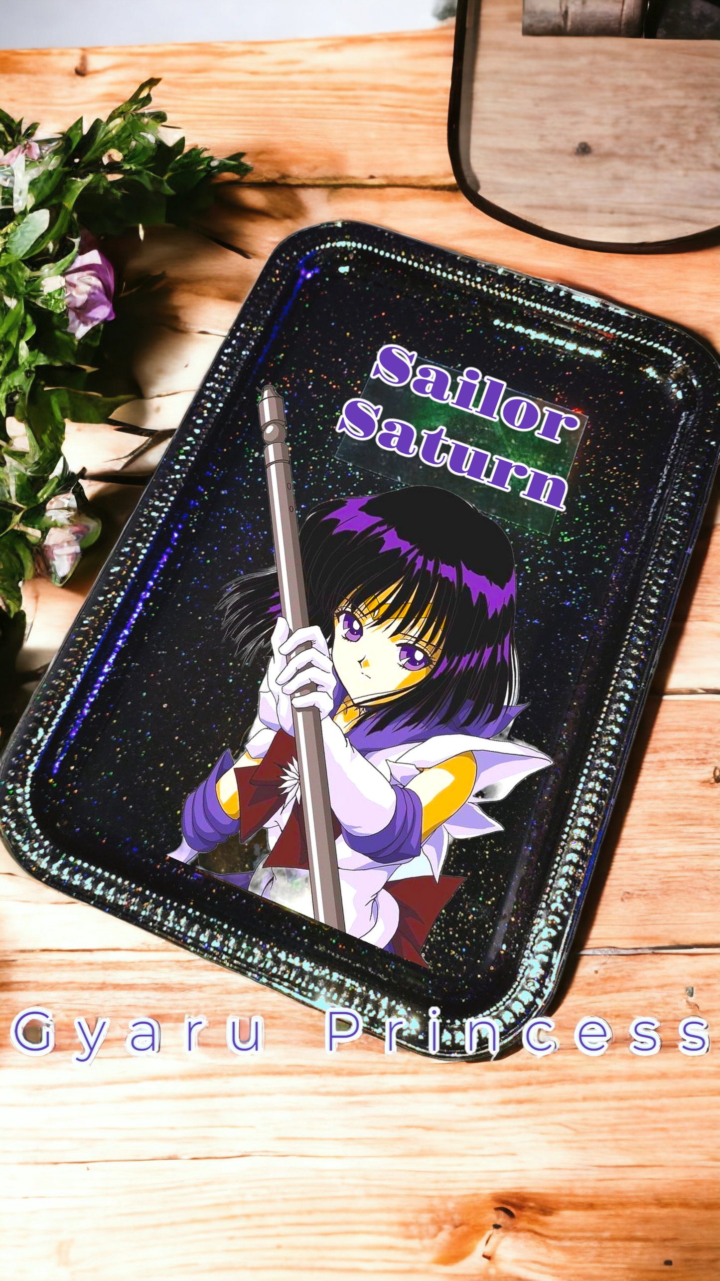 Sailor Saturn Prismatic Rolling Tray 1A