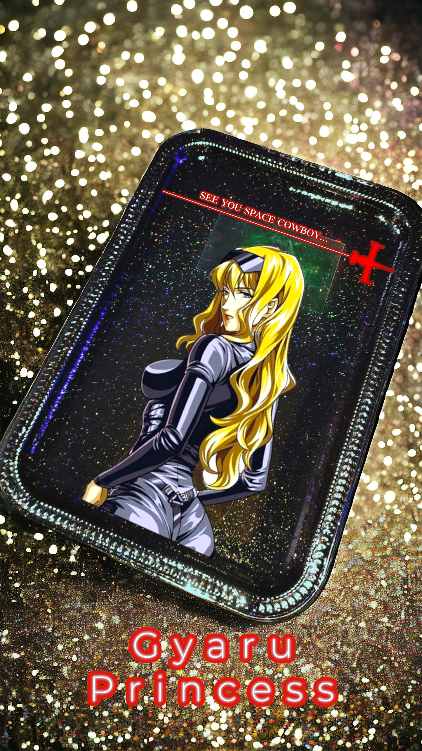 Scarlet Dragon Julia Prismatic Rolling Tray (Cowboy Bebop)