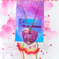 Sailor Chibi Moon Chibi Love Necklace (Pinkcore)