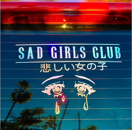 Sad Girls Club Holo JDM Carz Collection Wrap Sticker