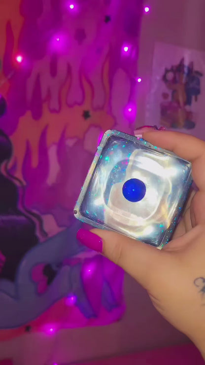 Gyaru Girl Waifu Blue Stash & Ash Box (Smoke Shop, Spring Sakura)