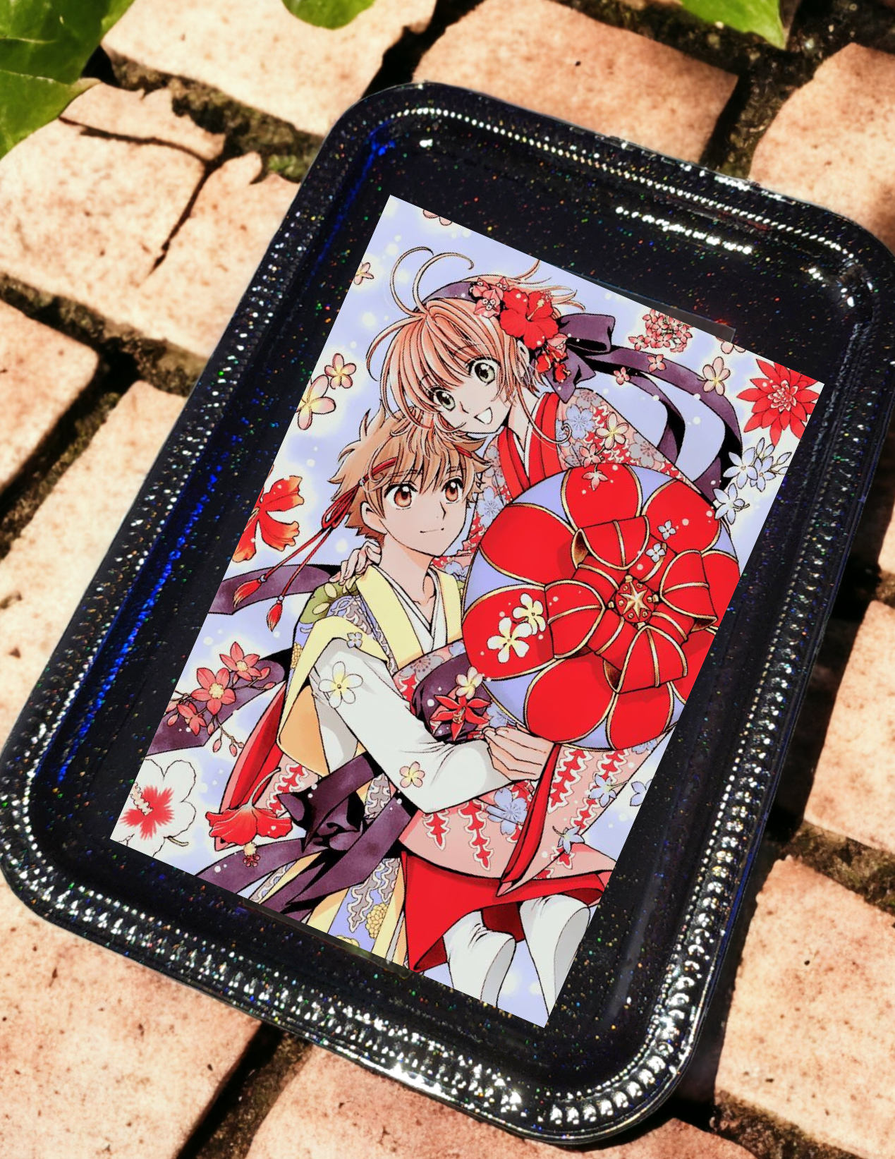 Midnight Prismatic Rolling/Trinket Tray (Custom Best Seller)