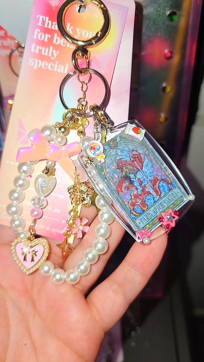 Cardcaptor Sakura Coquette Keychain (Freshwater Pearl)
