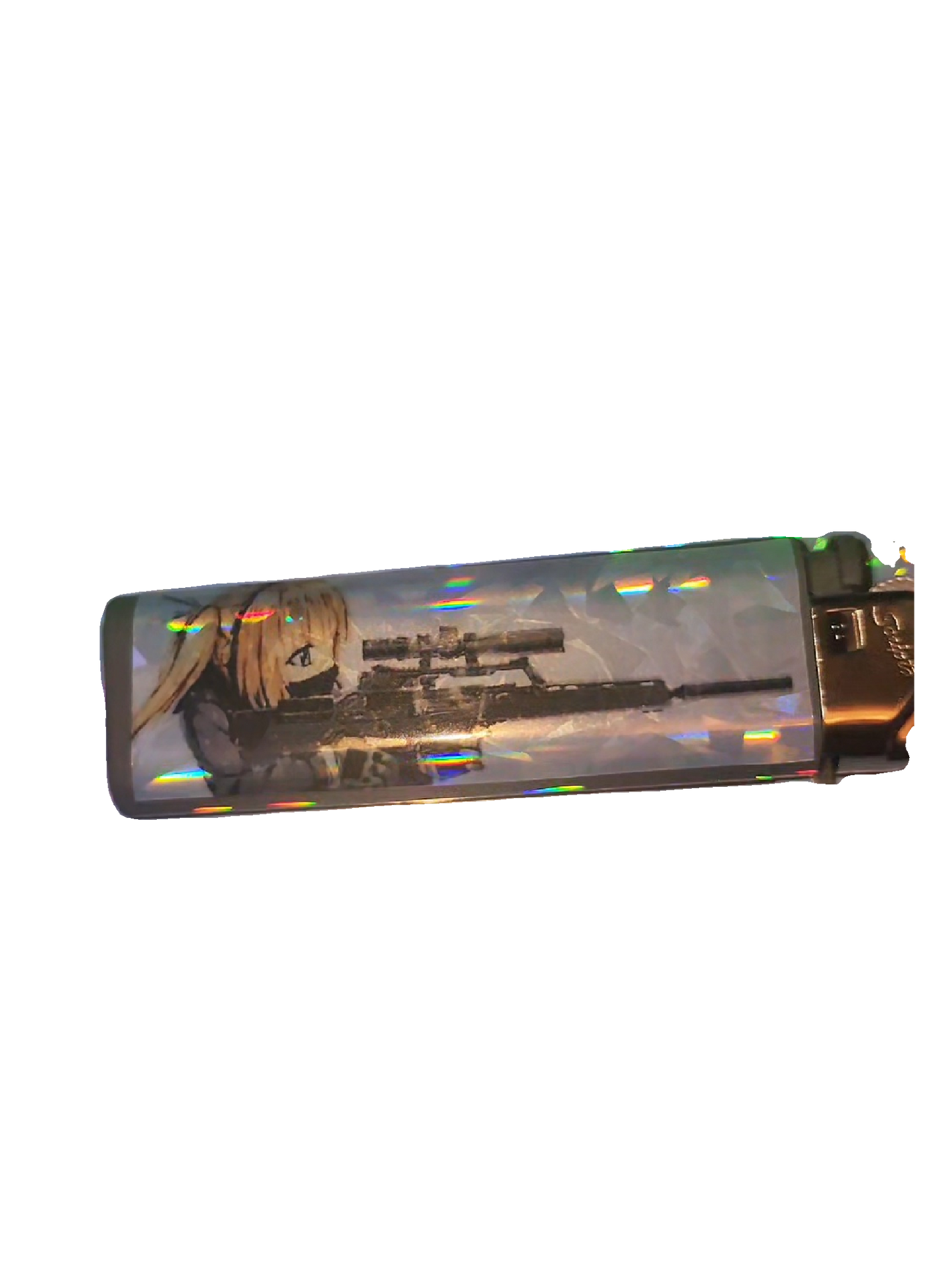 Custom Anime Waifu Lighter (Gyaru Girl/Smoke Shop)