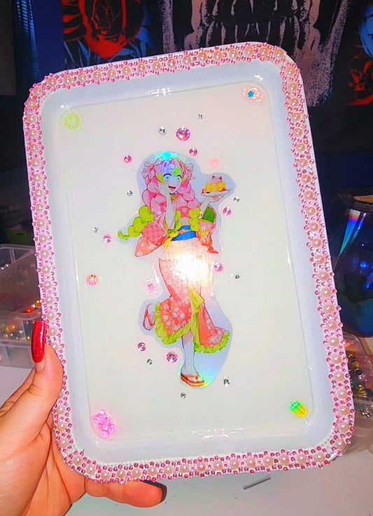 Love Hashira Spring Bling Yukata Edition Rolling Tray (Pre-Order/Smoke Shop)